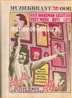 Muziekkrant Oor 1975 nr. 12